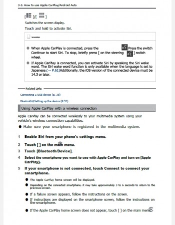 toyota corolla sport 2024- 2025 navigation & multimedia system manual